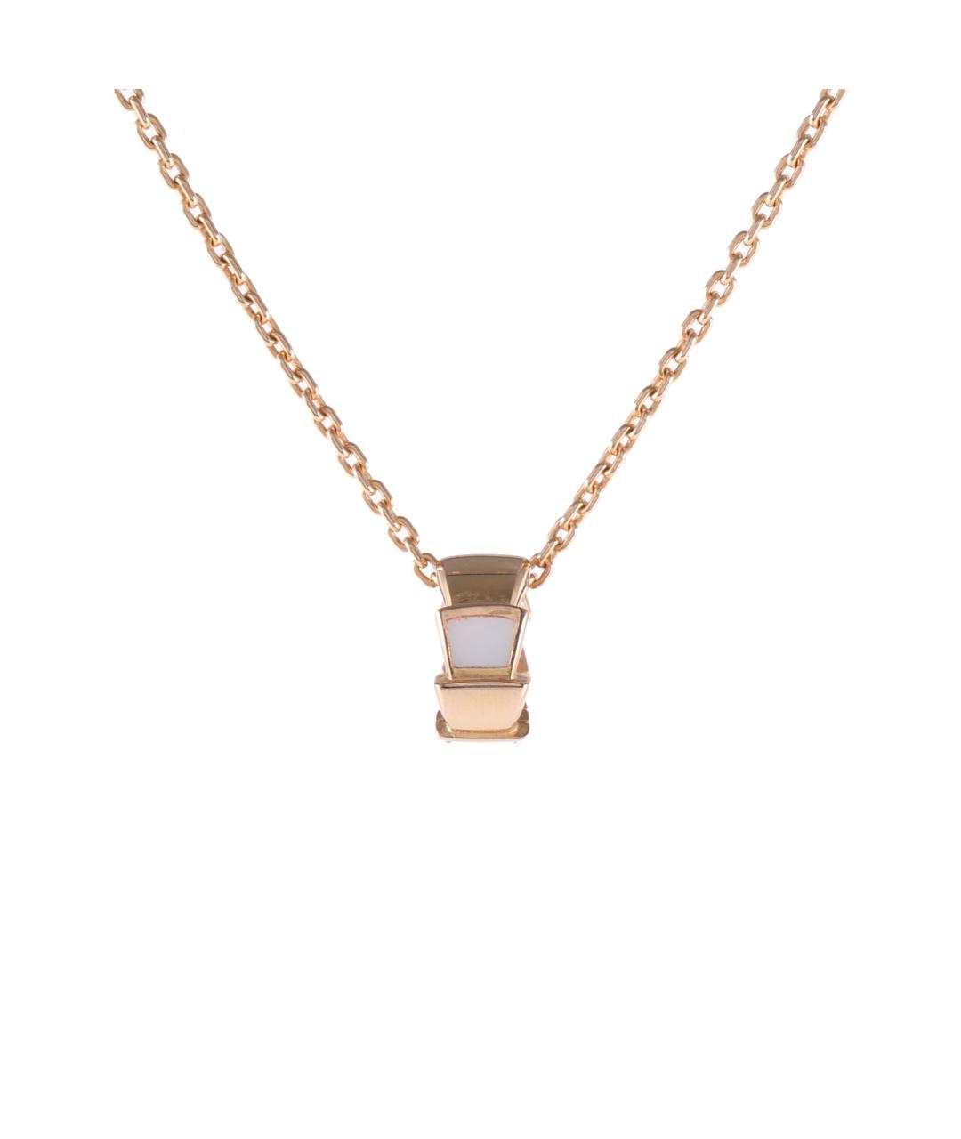 BVLGARI Золотое колье из розового золота, фото 1