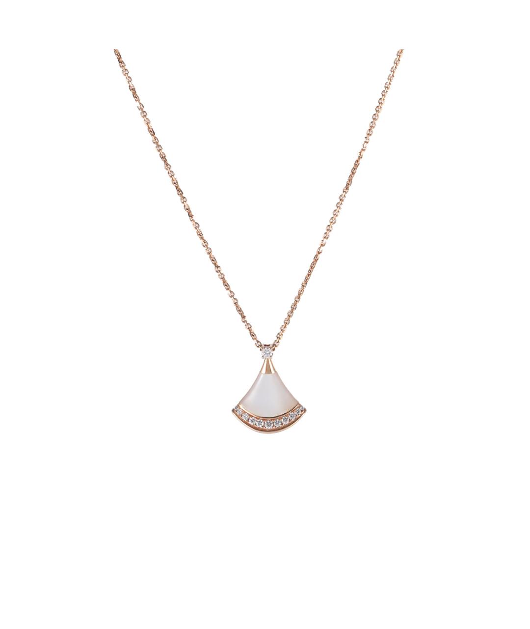 BVLGARI Золотое колье из розового золота, фото 1