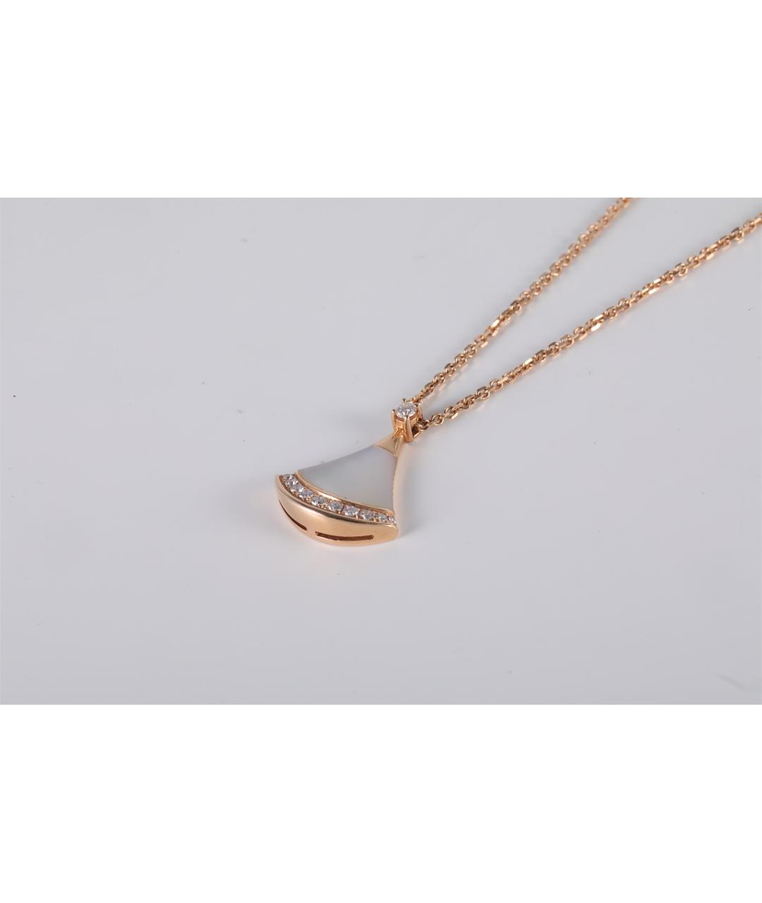 BVLGARI Золотое колье из розового золота, фото 2