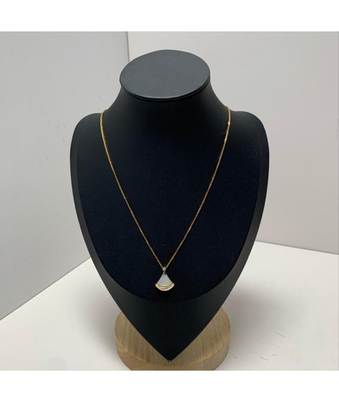 BVLGARI Золотое колье из розового золота, фото 8