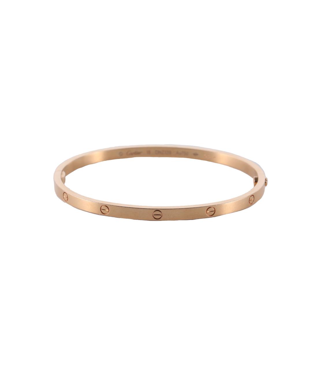 CARTIER Золотой браслет из розового золота, фото 1