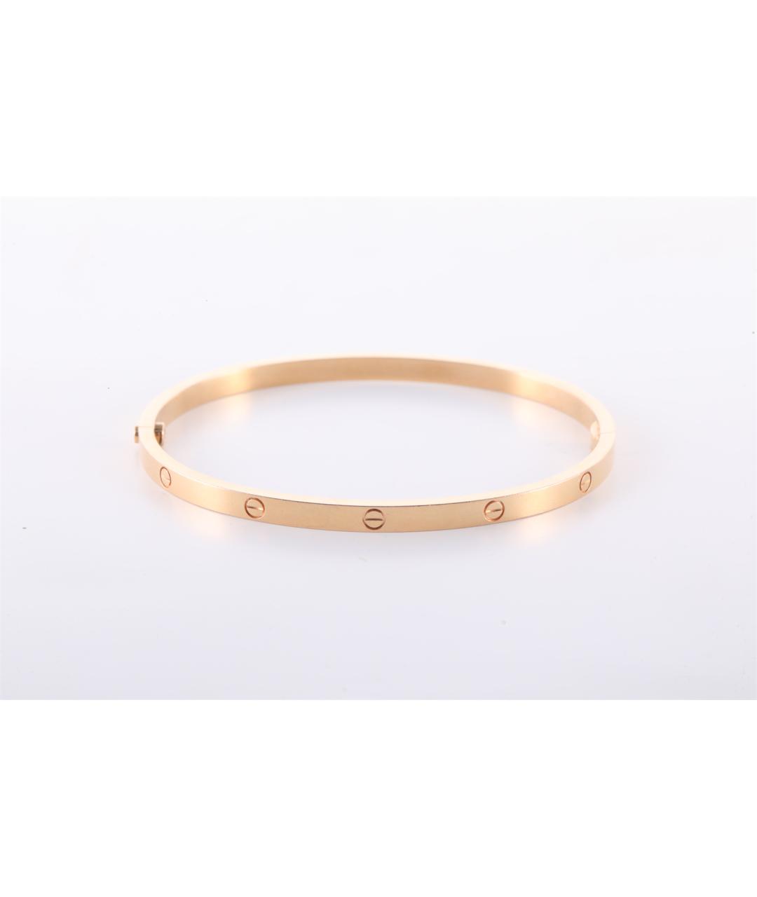 CARTIER Золотой браслет из розового золота, фото 4