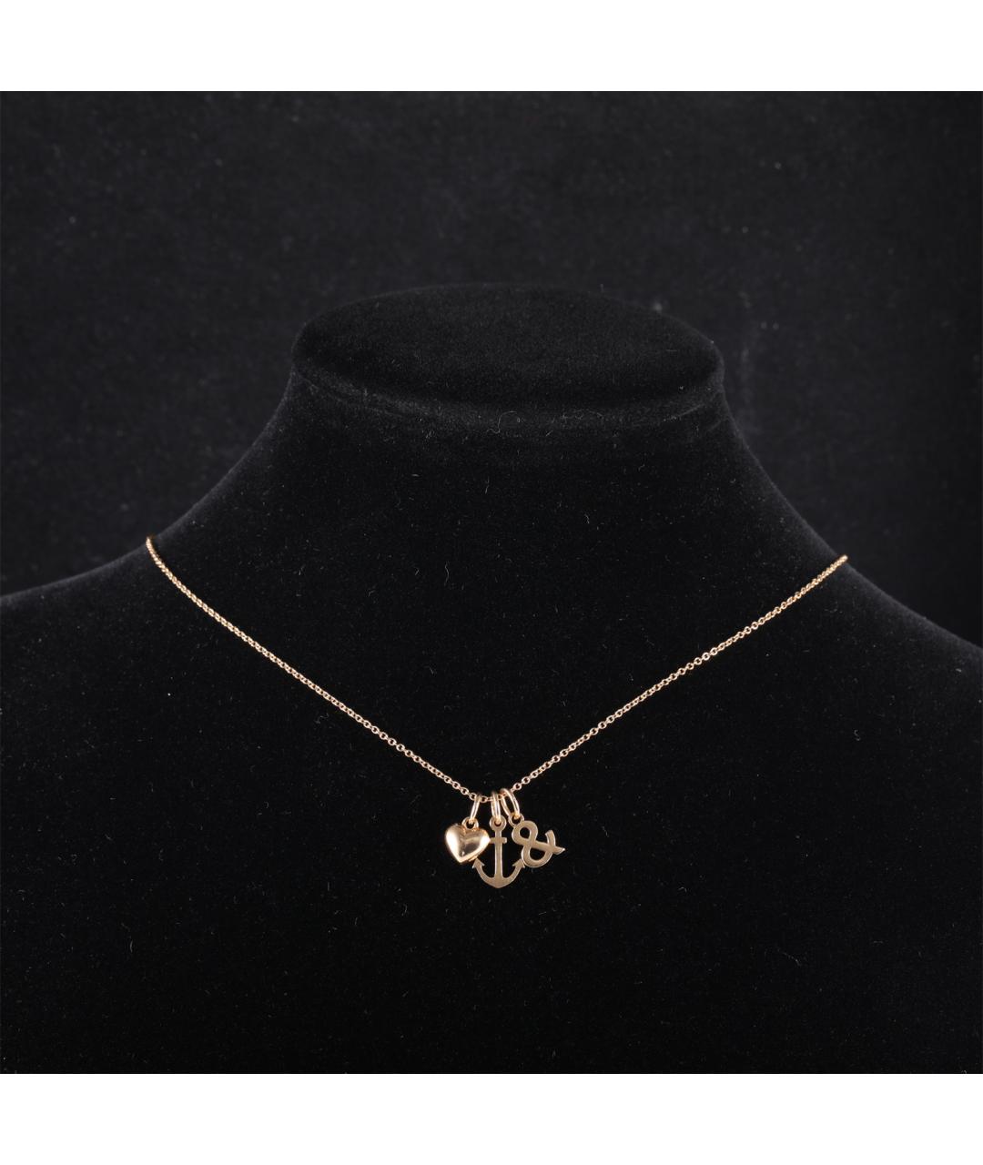 TIFFANY&CO Золотое колье из розового золота, фото 7