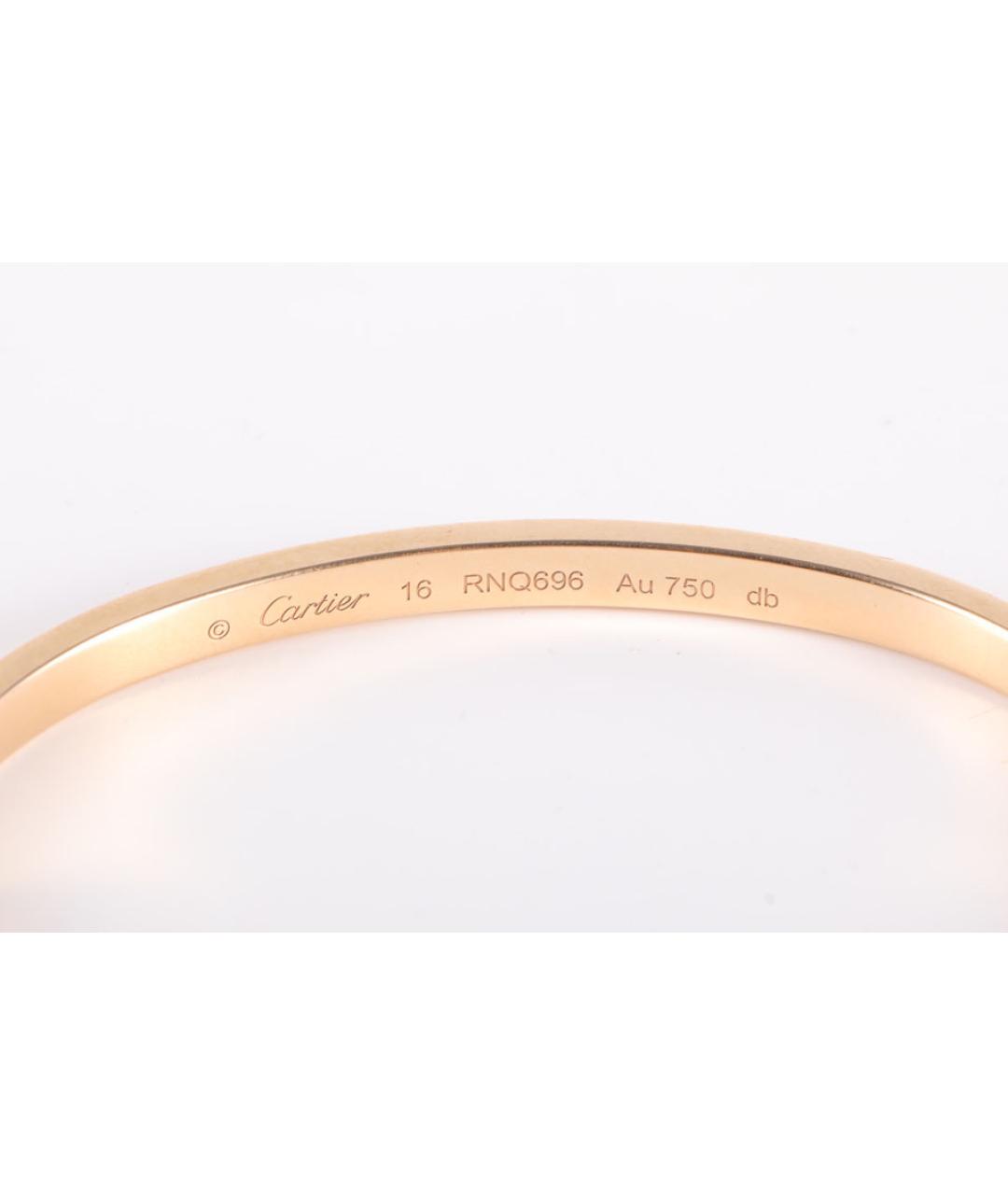 CARTIER Золотой браслет из розового золота, фото 4