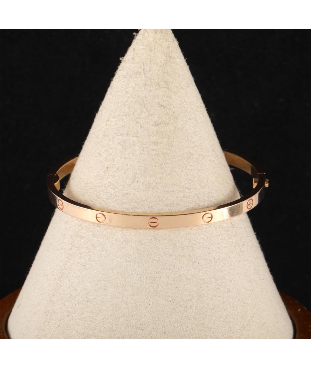 CARTIER Золотой браслет из розового золота, фото 5
