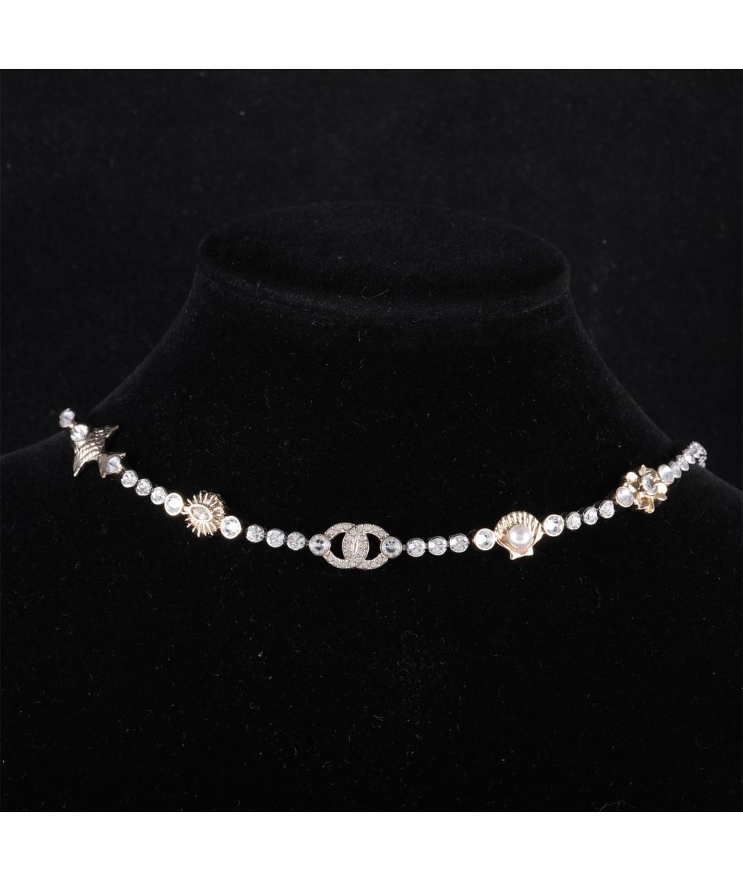 CHANEL Серебряное колье, фото 7
