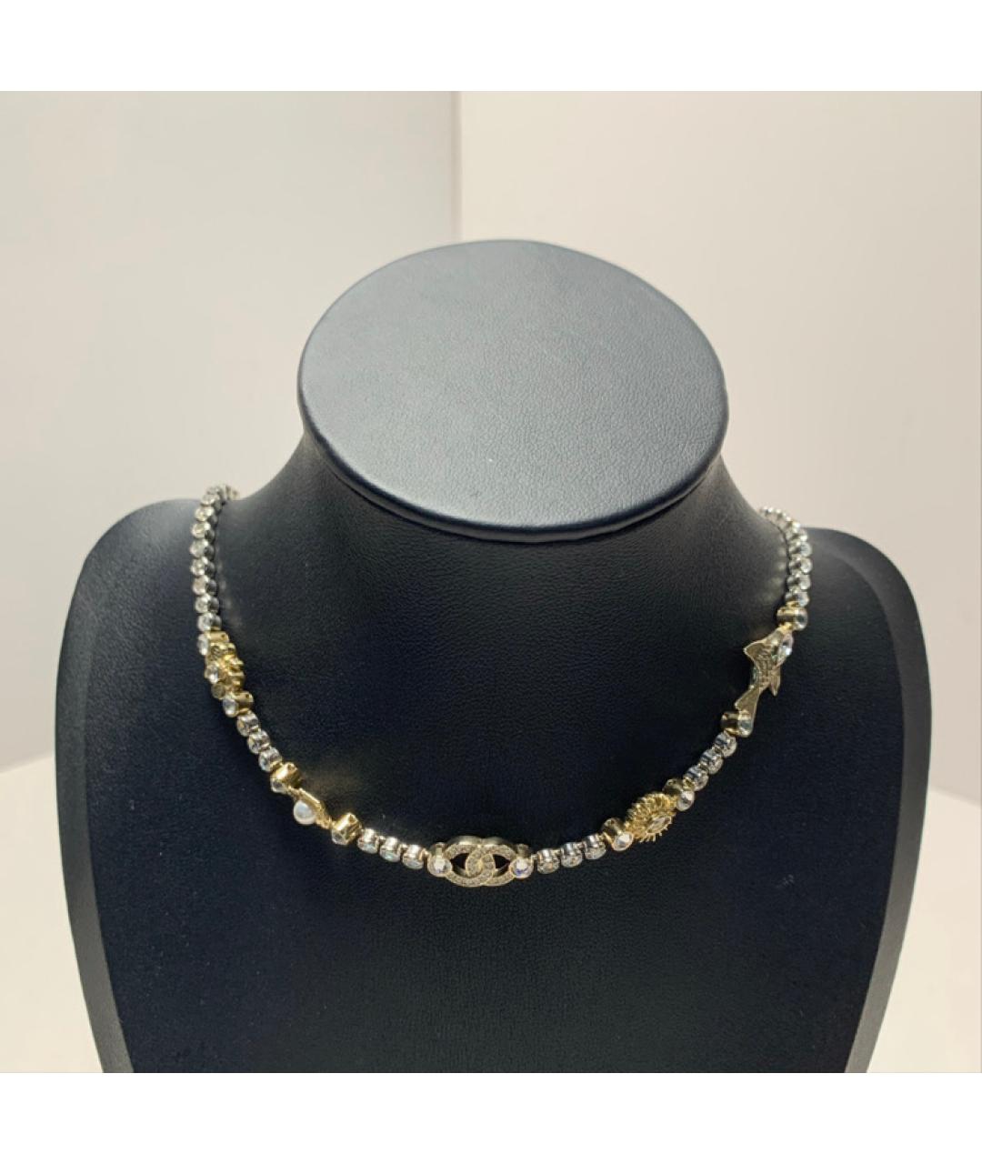 CHANEL Серебряное колье, фото 8