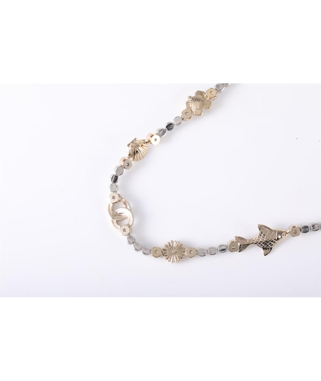 CHANEL Серебряное колье, фото 6