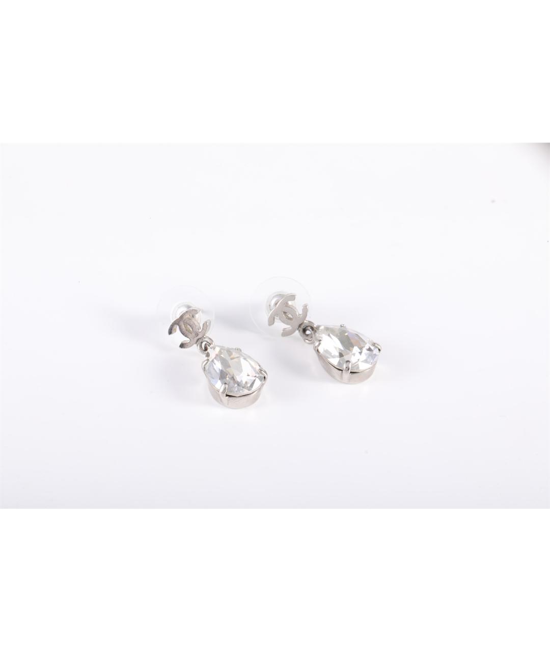 CHANEL Серебряные серьги, фото 3