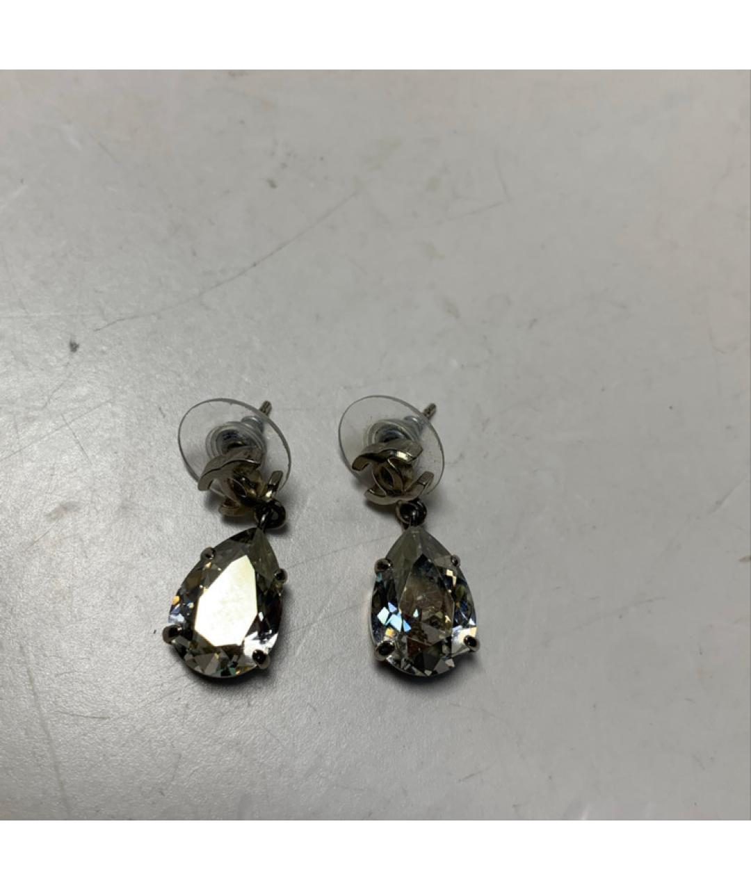 CHANEL Серебряные серьги, фото 9