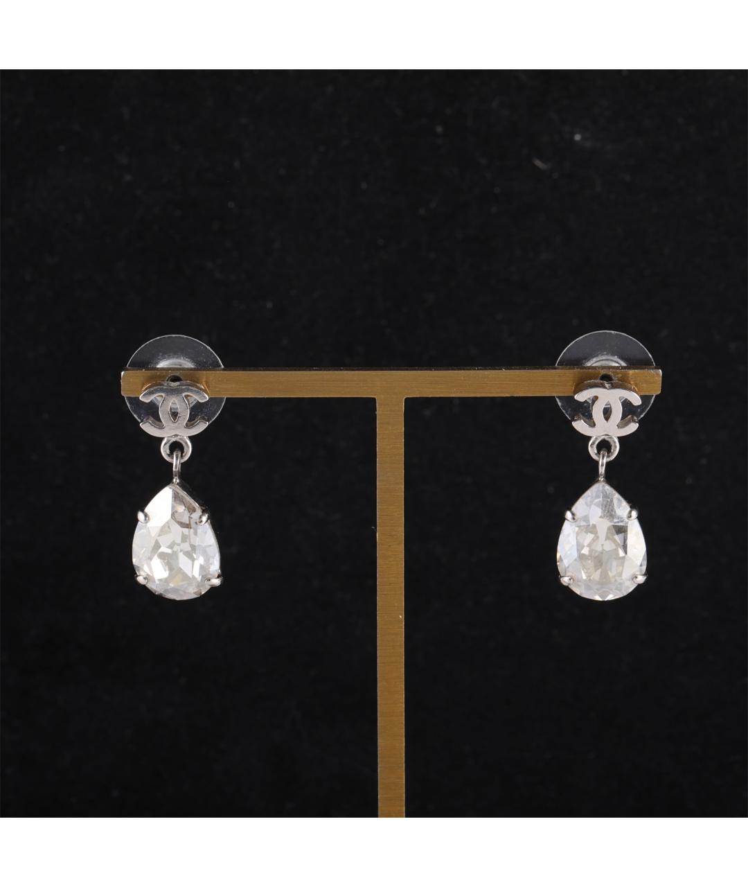 CHANEL Серебряные серьги, фото 8
