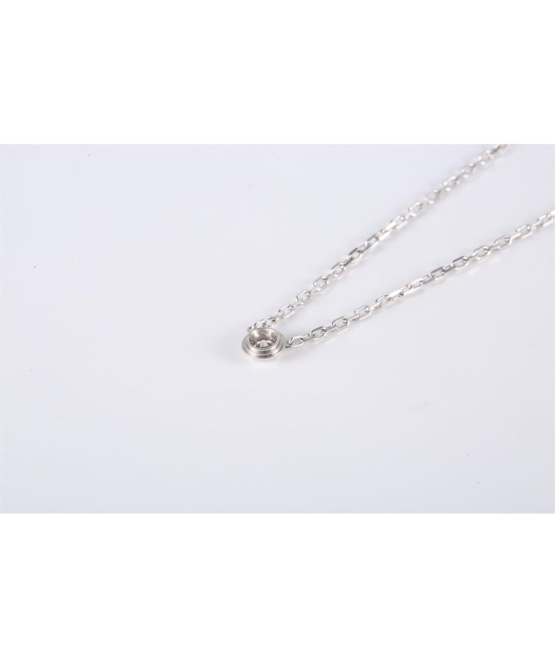 CARTIER Серебряное колье из белого золота, фото 3