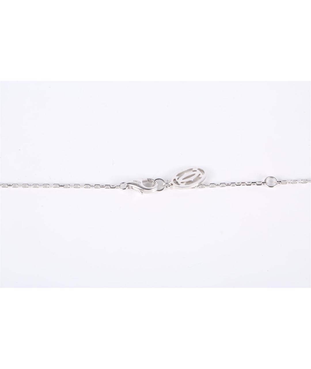 CARTIER Серебряное колье из белого золота, фото 5