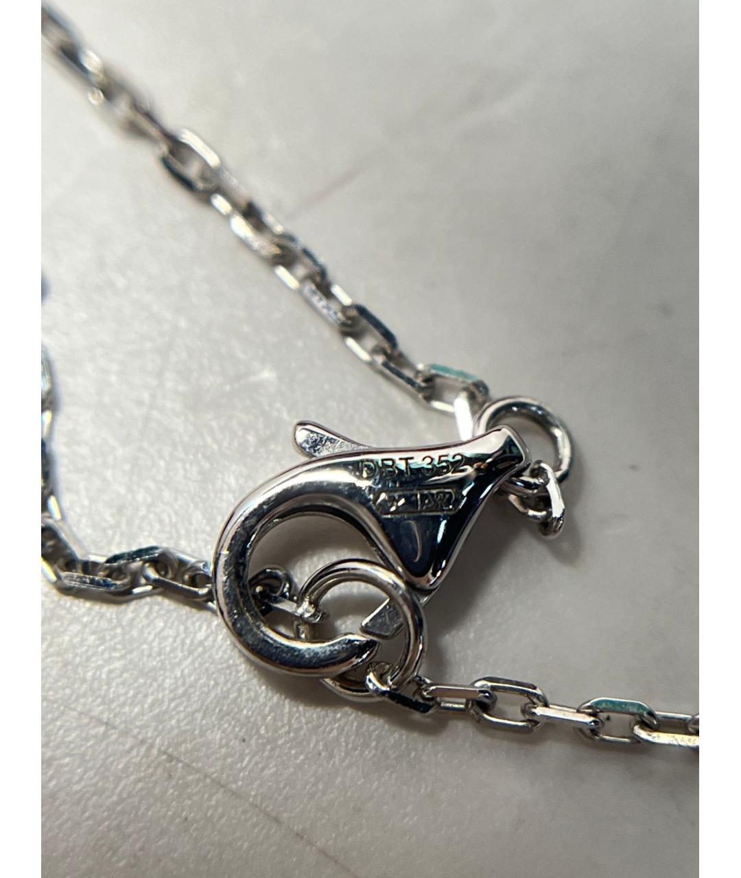 CARTIER Серебряное колье из белого золота, фото 9