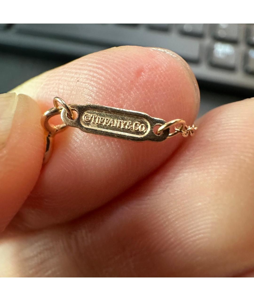 TIFFANY&CO Золотое колье из желтого золота, фото 4