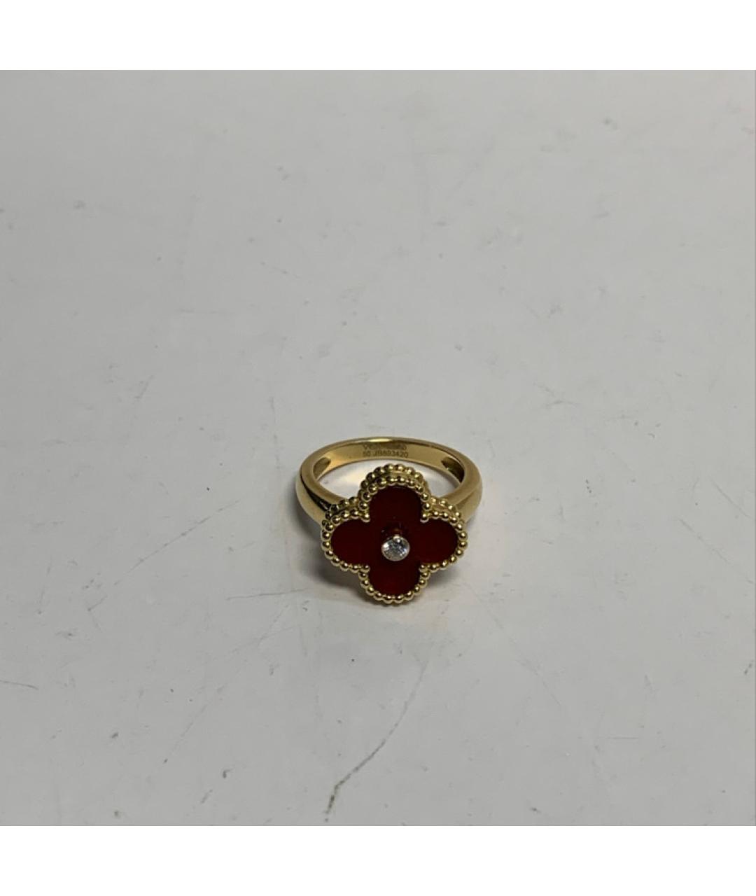 VAN CLEEF & ARPELS Золотое кольцо из желтого золота, фото 8