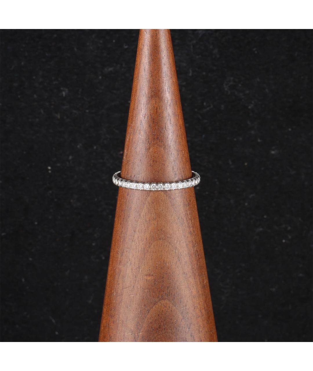 CARTIER Серебряное кольцо из белого золота, фото 7