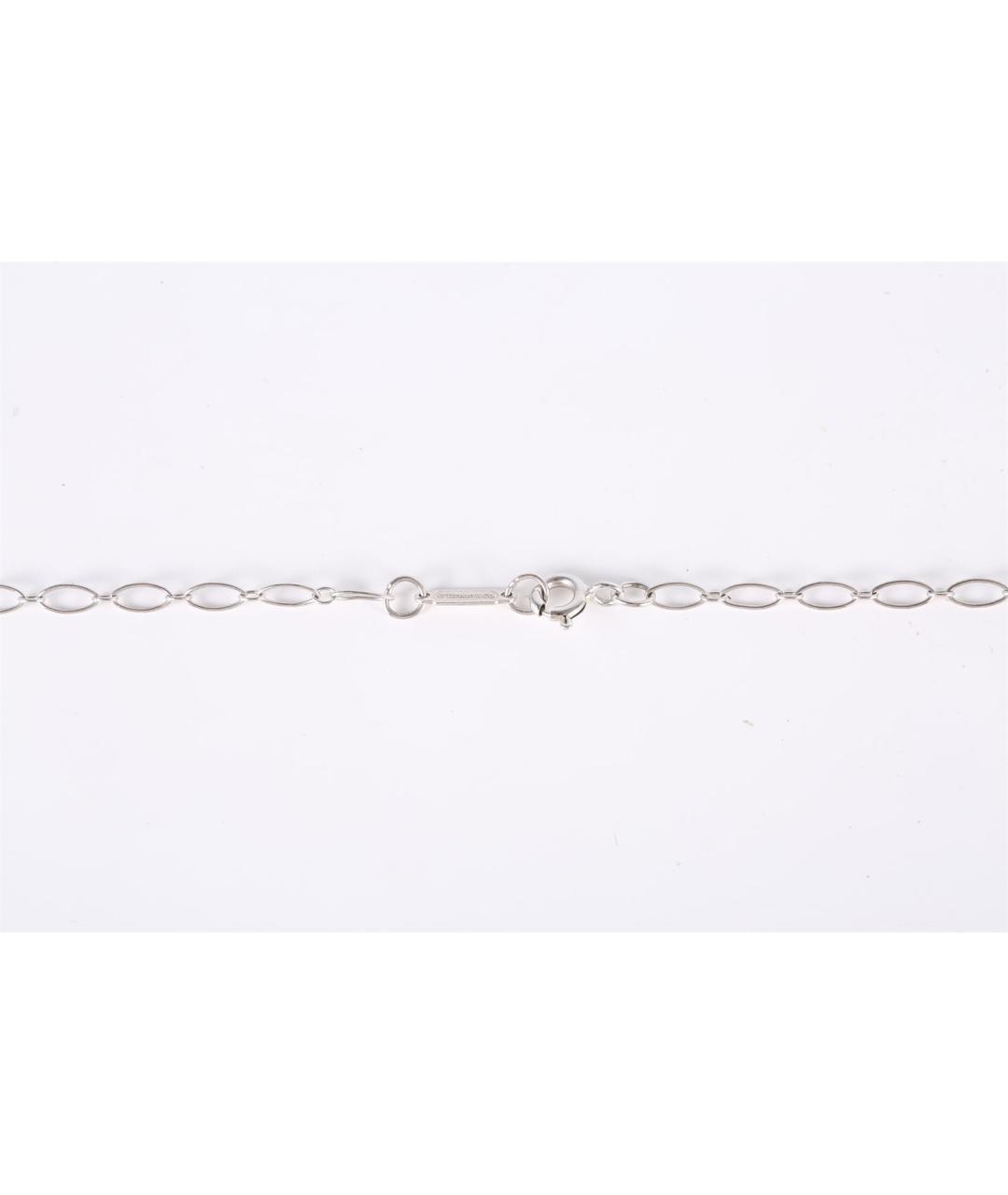 TIFFANY&CO Серебряное колье из белого золота, фото 4