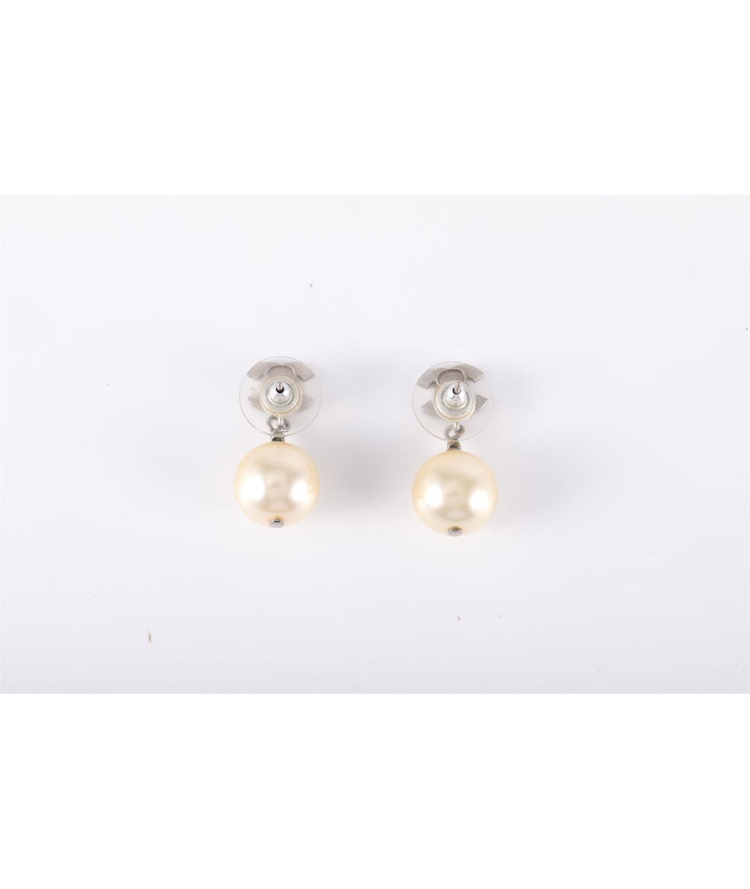 CHANEL Серебряные серьги, фото 4