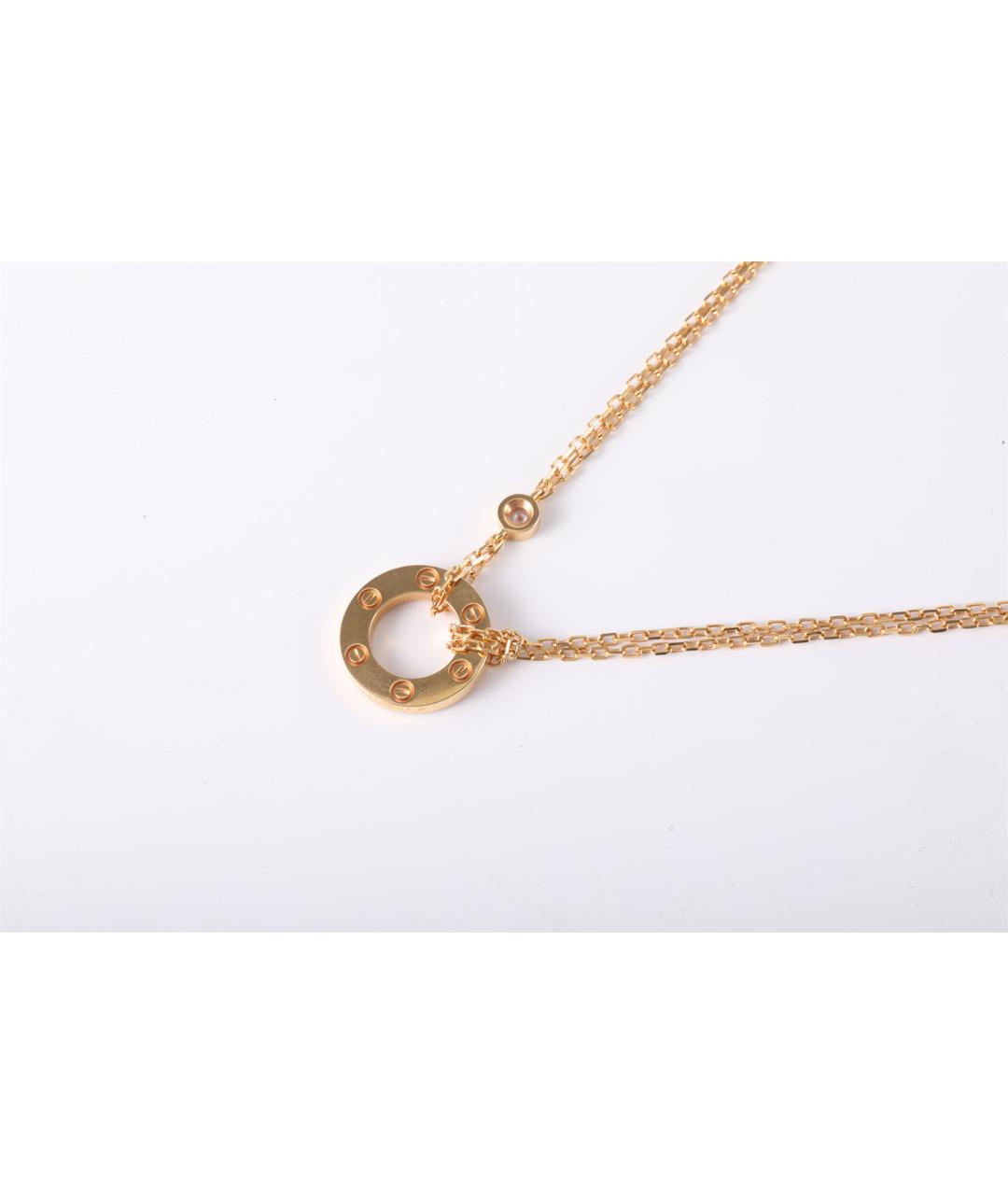 CARTIER Золотое колье из розового золота, фото 3