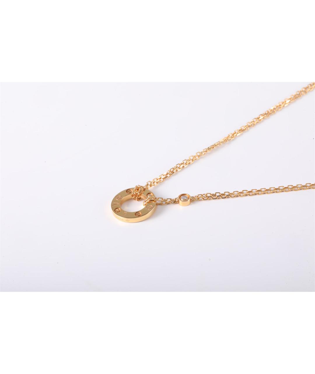 CARTIER Золотое колье из розового золота, фото 2