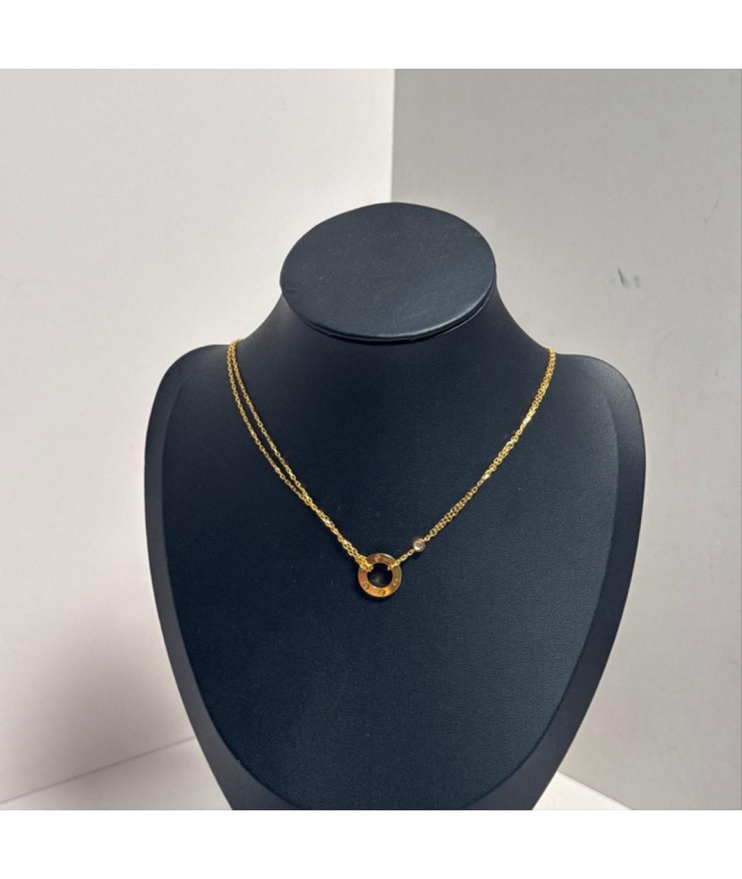 CARTIER Золотое колье из розового золота, фото 8