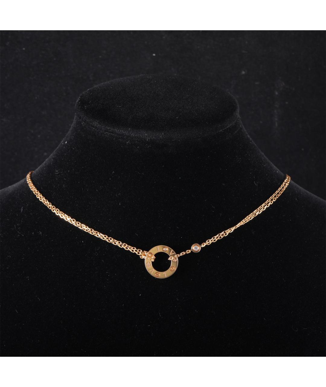 CARTIER Золотое колье из розового золота, фото 7