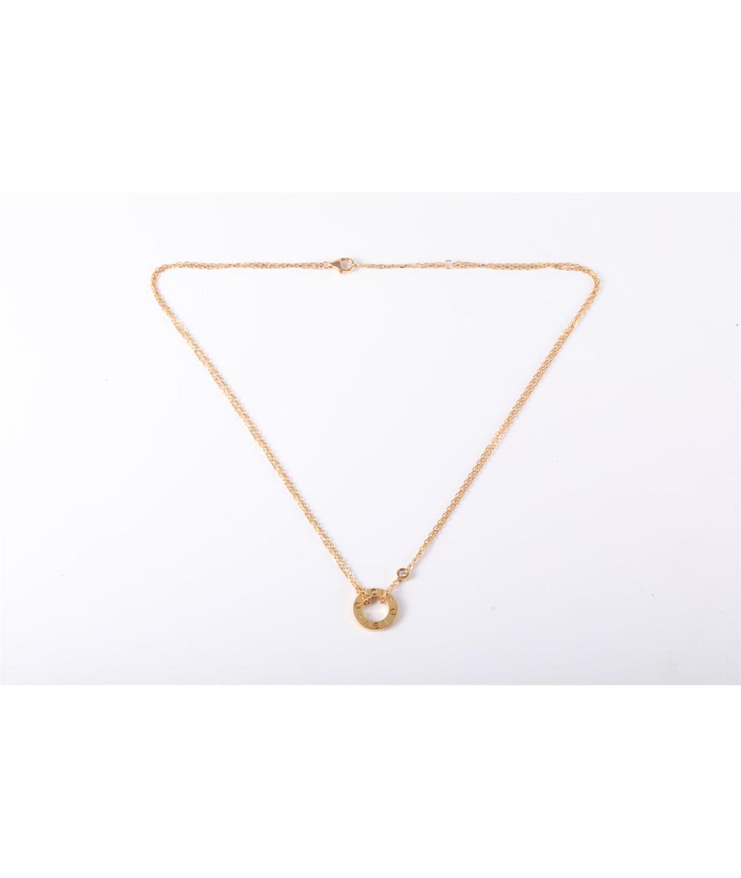 CARTIER Золотое колье из розового золота, фото 6