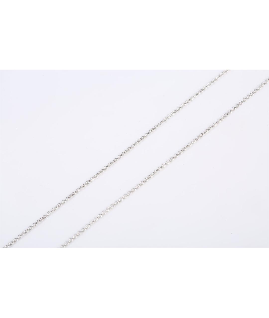 TIFFANY&CO Серебряное платиновое колье, фото 4