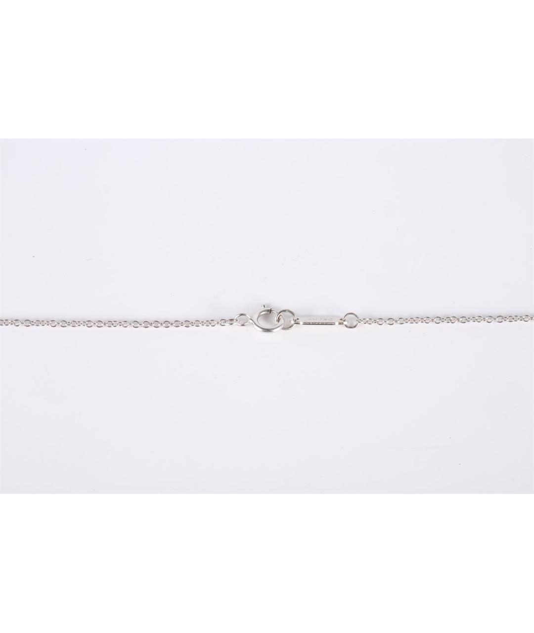 TIFFANY&CO Серебряное колье из белого золота, фото 5