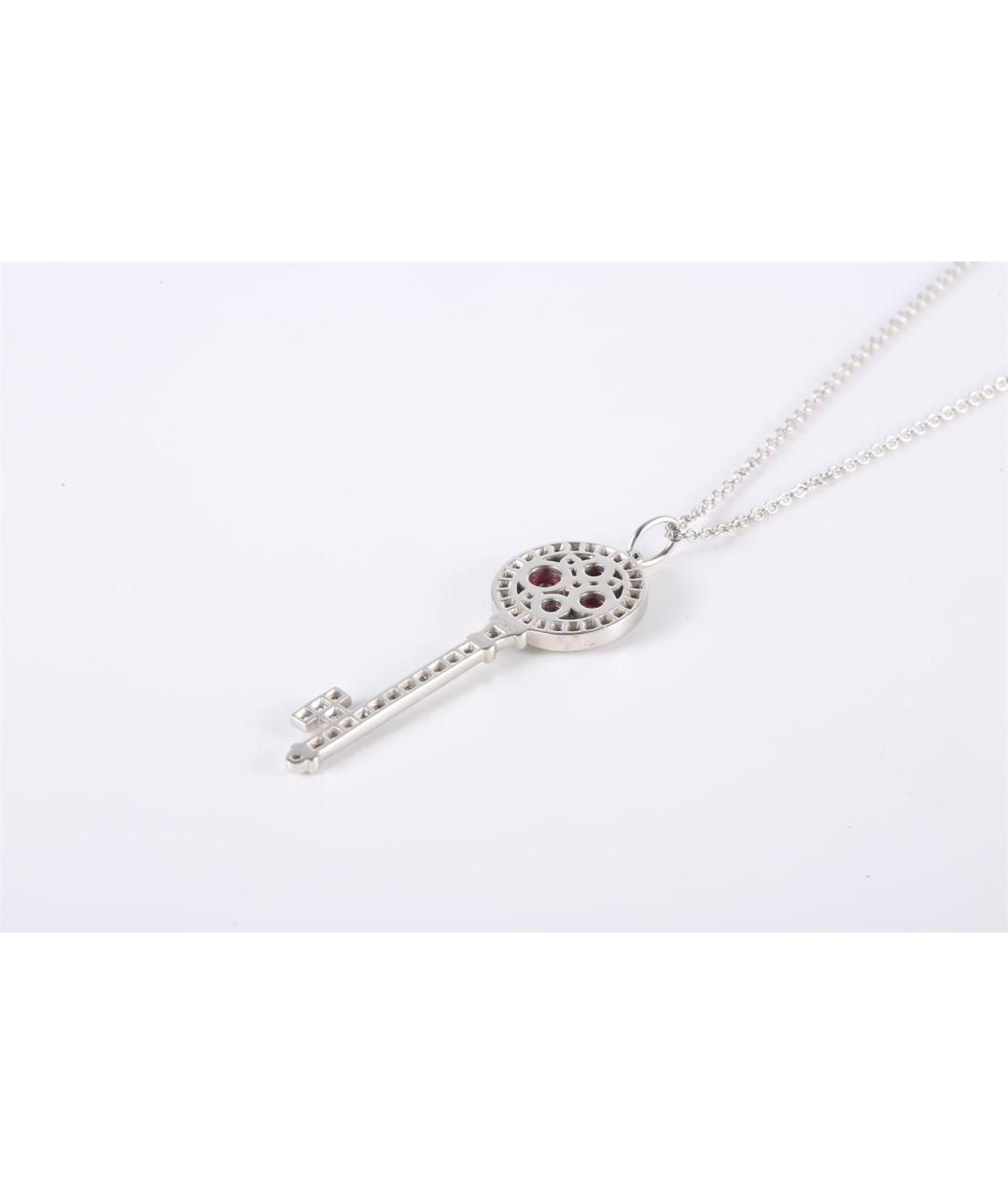TIFFANY&CO Серебряное колье из белого золота, фото 3