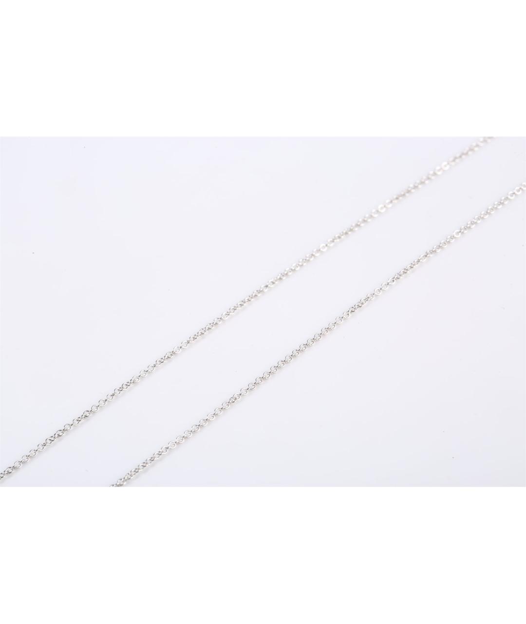 TIFFANY&CO Серебряное колье из белого золота, фото 4