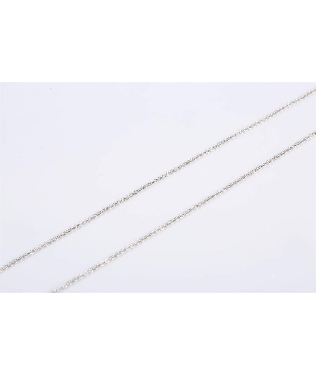 TIFFANY&CO Серебряное платиновое колье, фото 4