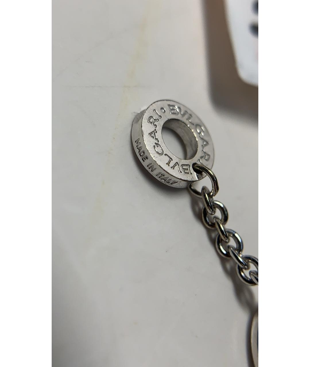 BVLGARI Серебряное колье из белого золота, фото 9