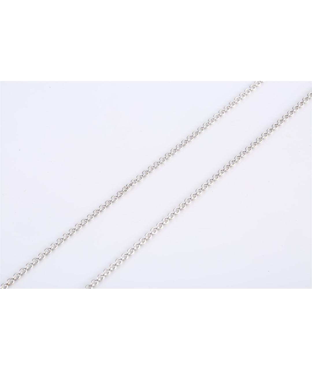 BVLGARI Серебряное колье из белого золота, фото 4