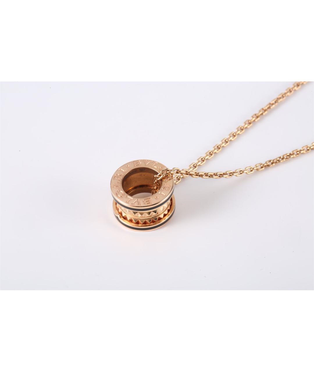 BVLGARI Золотое колье из розового золота, фото 3