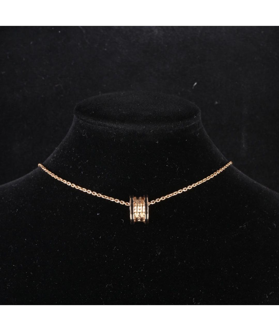 BVLGARI Золотое колье из розового золота, фото 7