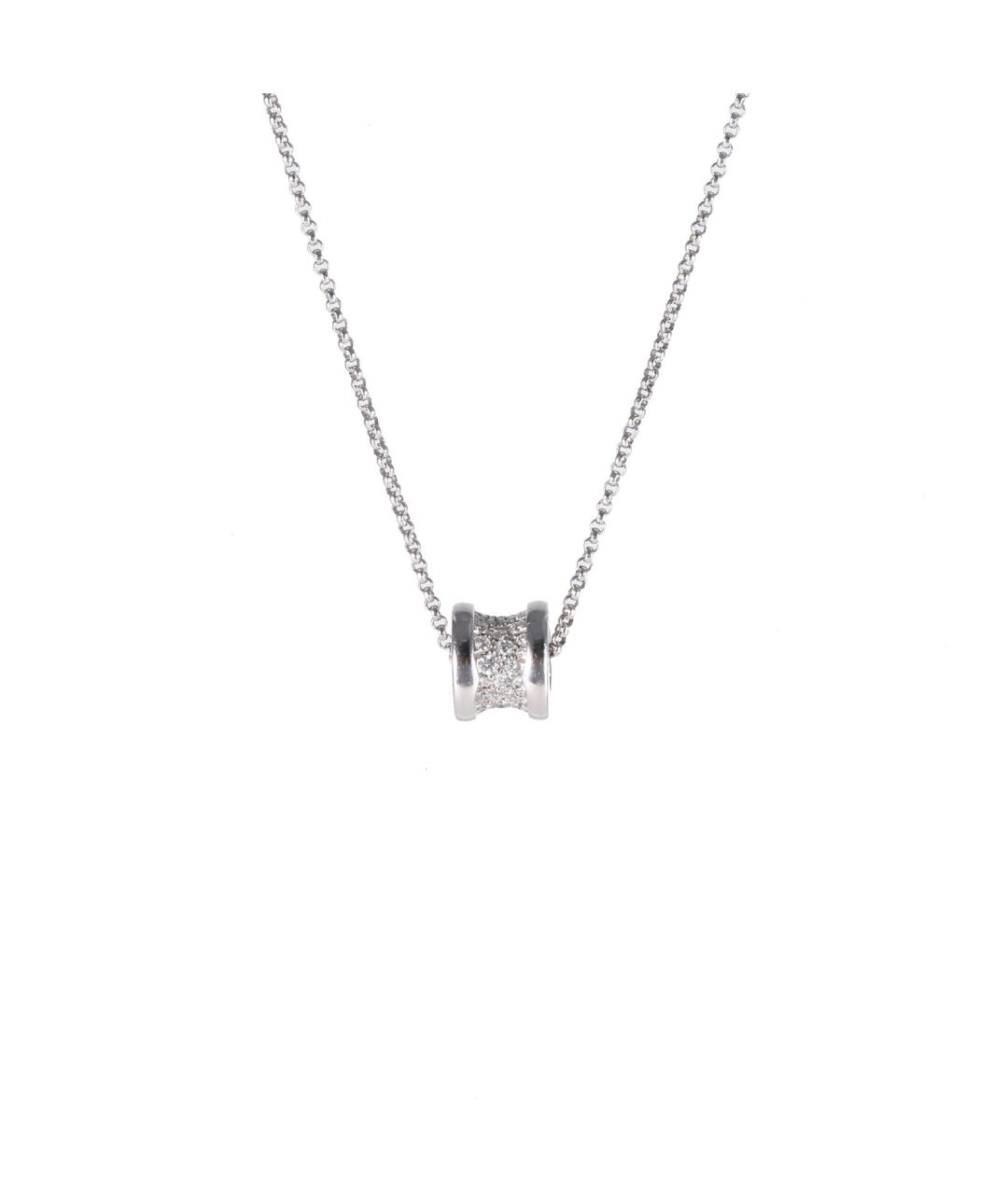 BVLGARI Серебряное колье из белого золота, фото 1