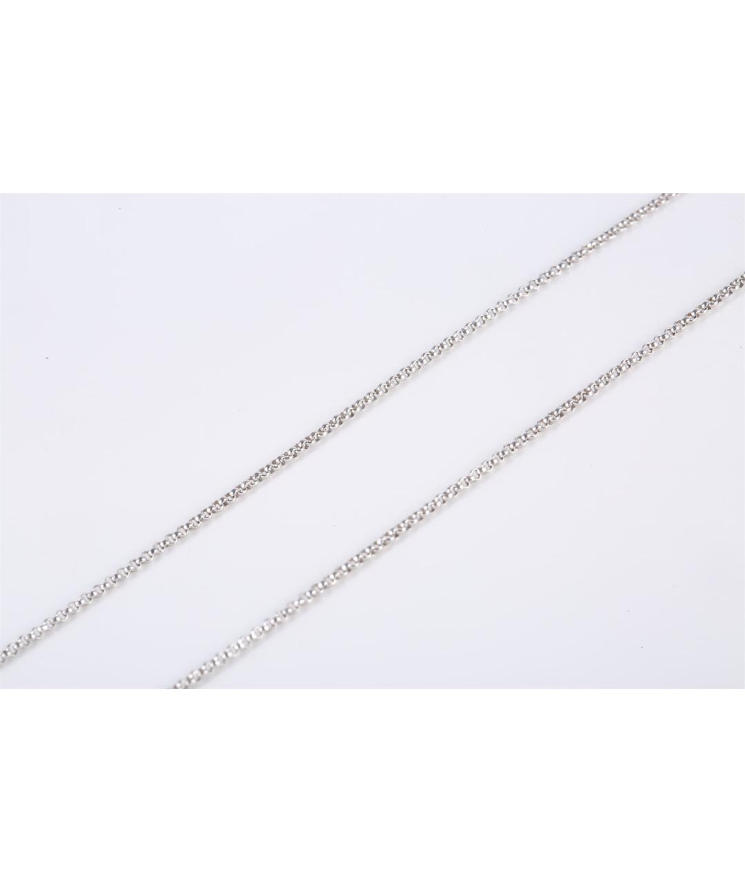 BVLGARI Серебряное колье из белого золота, фото 4