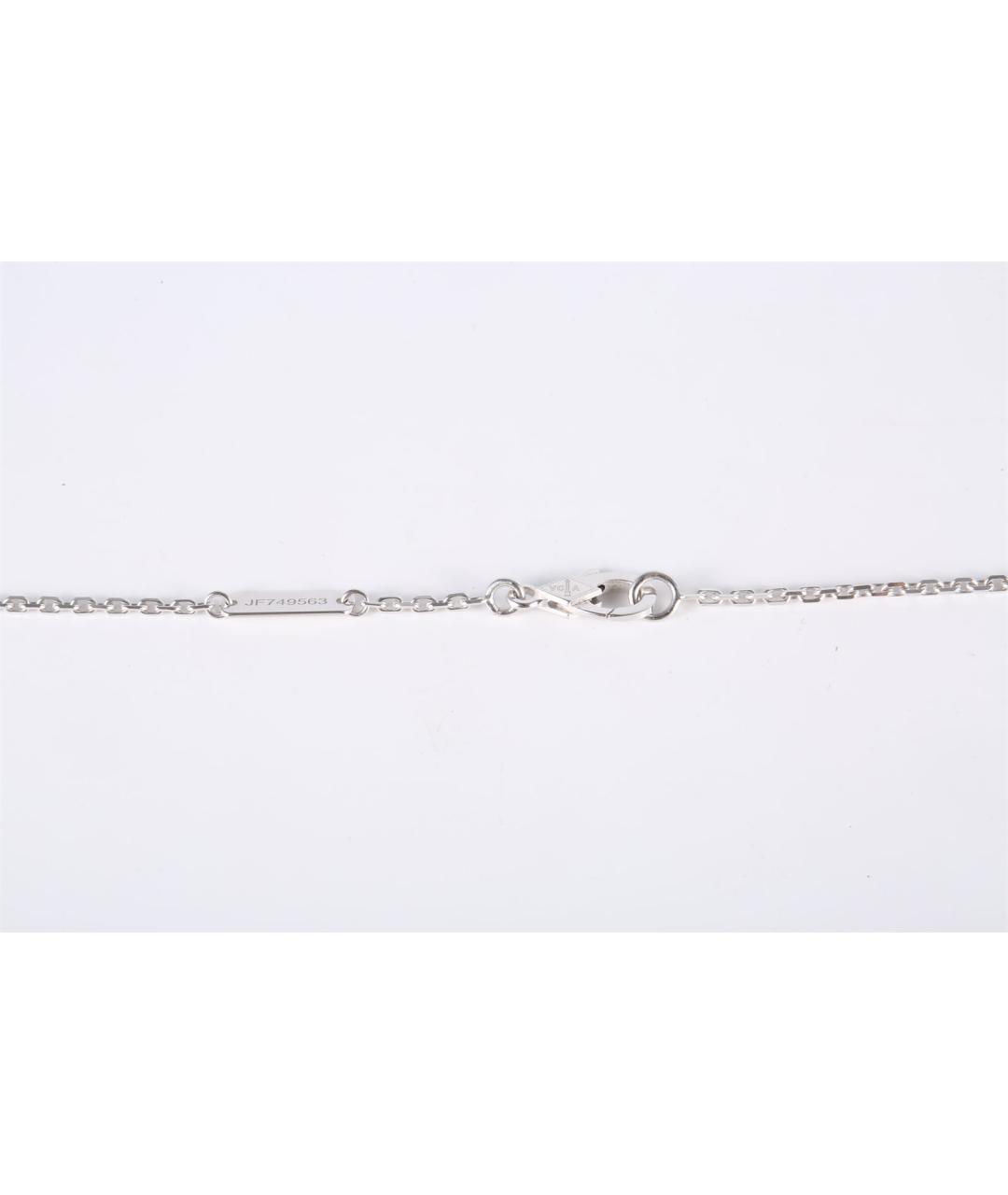 VAN CLEEF & ARPELS Серебряное колье из белого золота, фото 5