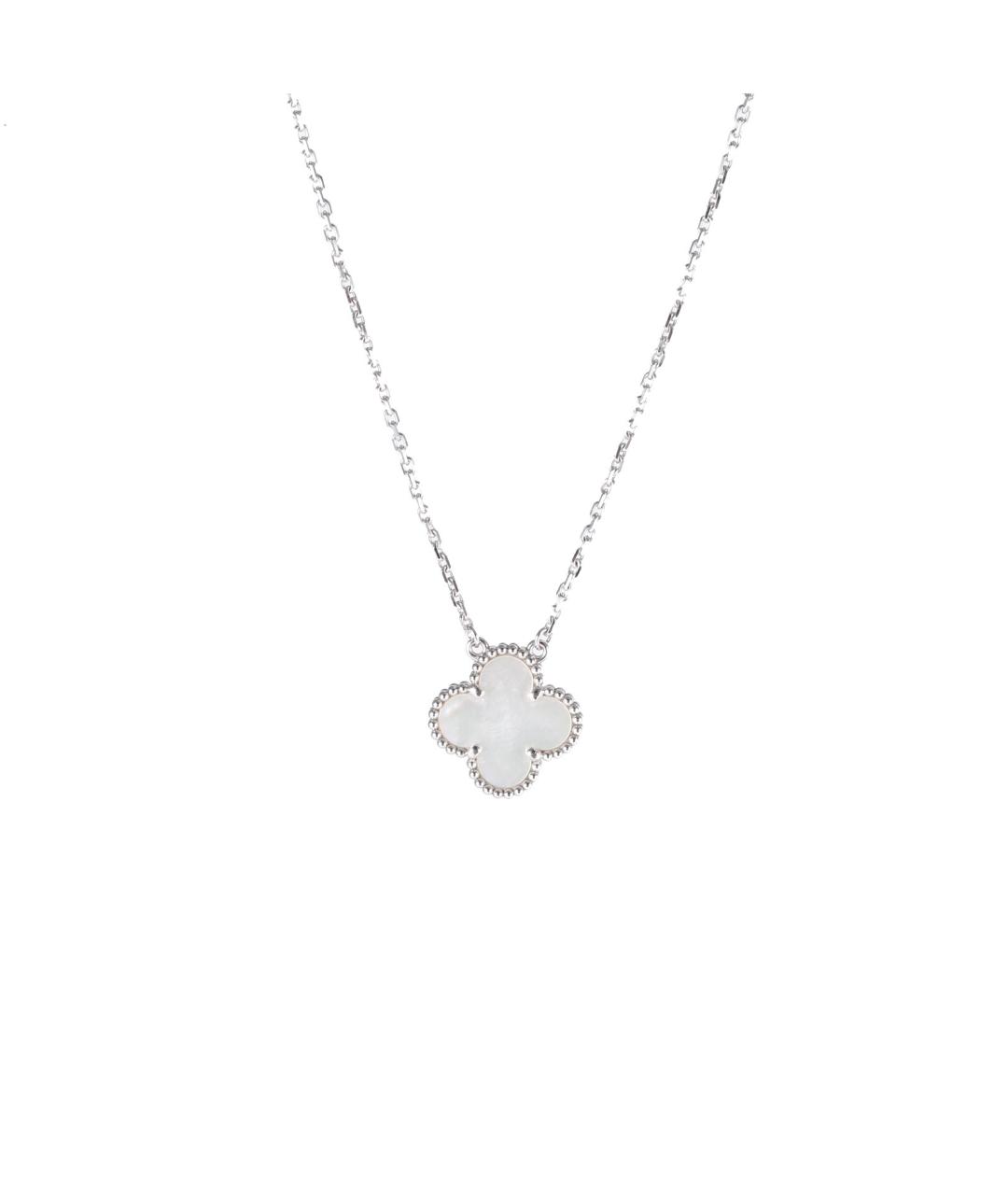 VAN CLEEF & ARPELS Серебряное колье из белого золота, фото 1