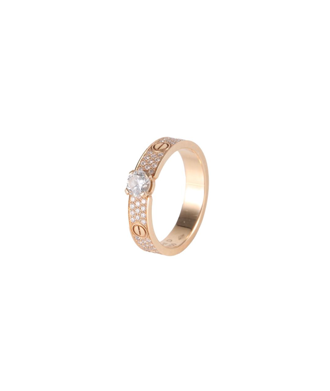 CARTIER Золотое кольцо из розового золота, фото 1