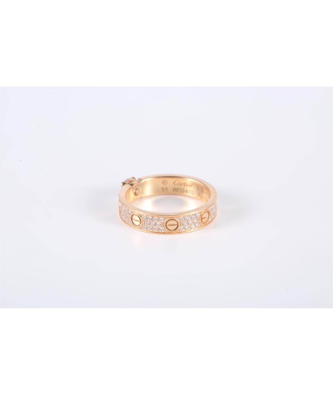 CARTIER Золотое кольцо из розового золота, фото 5
