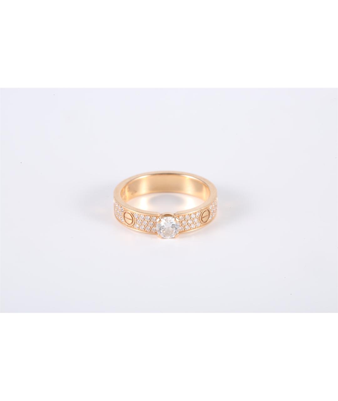 CARTIER Золотое кольцо из розового золота, фото 4