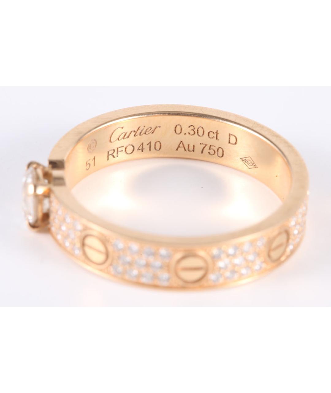 CARTIER Золотое кольцо из розового золота, фото 6