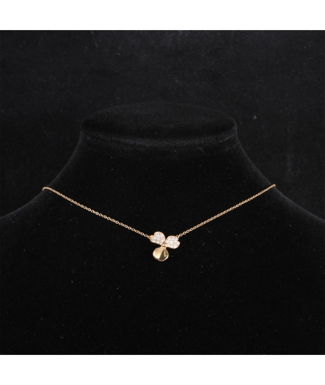 TIFFANY&CO Золотое колье из розового золота, фото 7