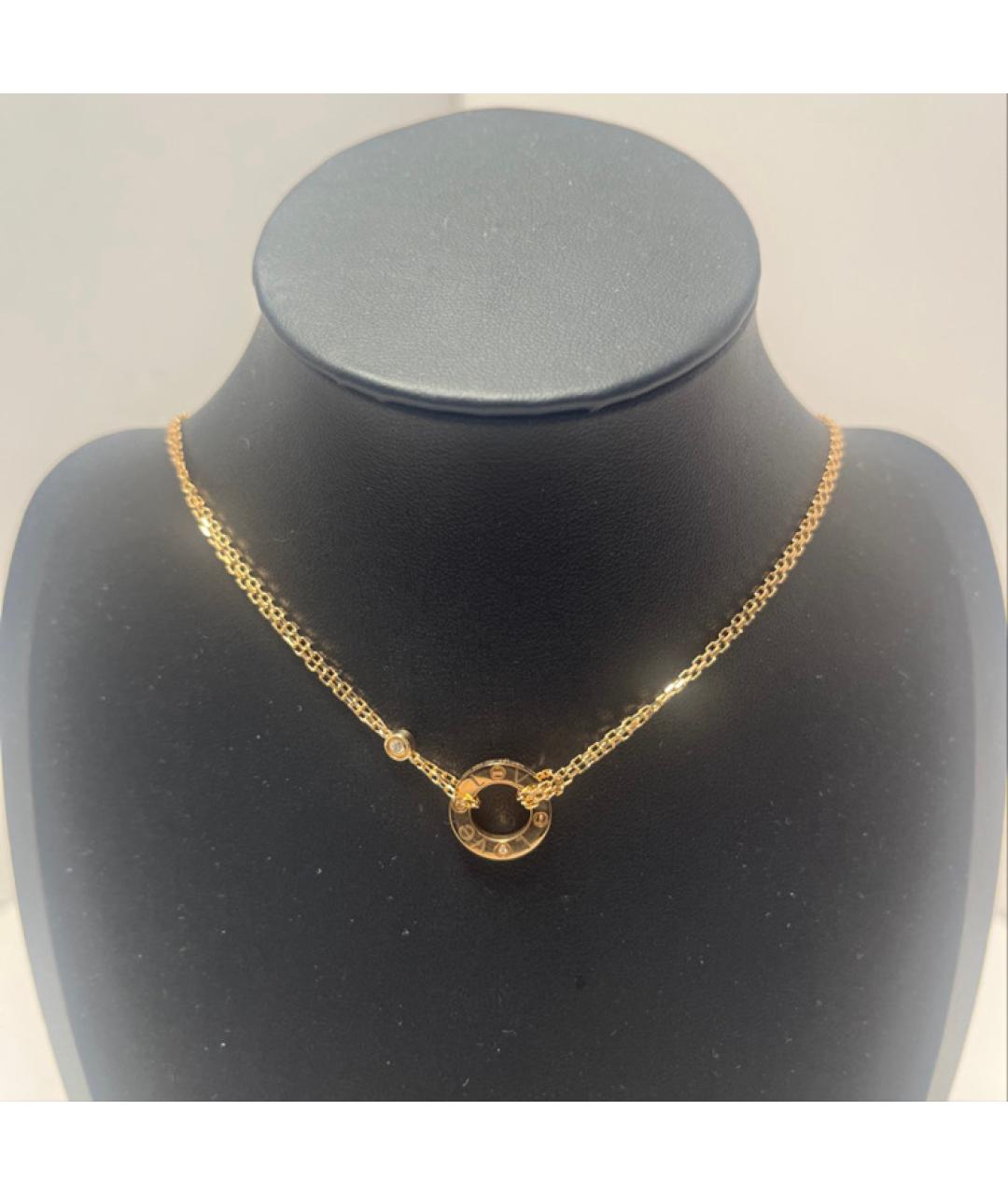 CARTIER Золотое колье из розового золота, фото 8