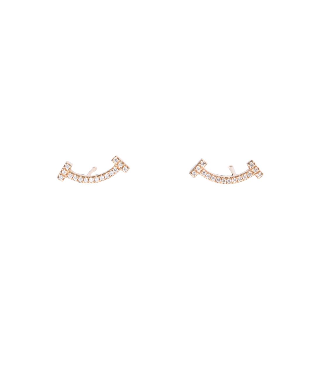 TIFFANY&CO Золотые серьги из розового золота, фото 1