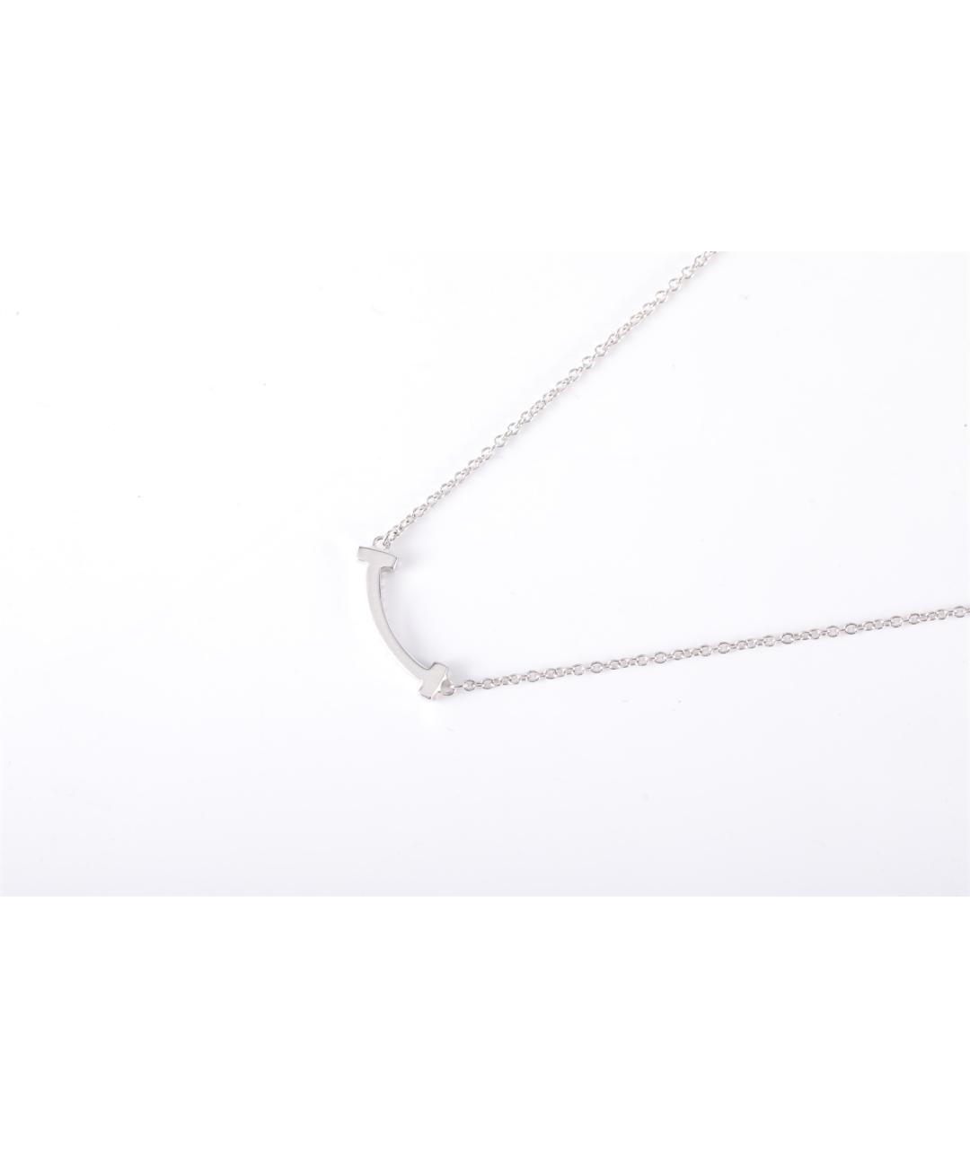 TIFFANY&CO Серебряное колье из белого золота, фото 3