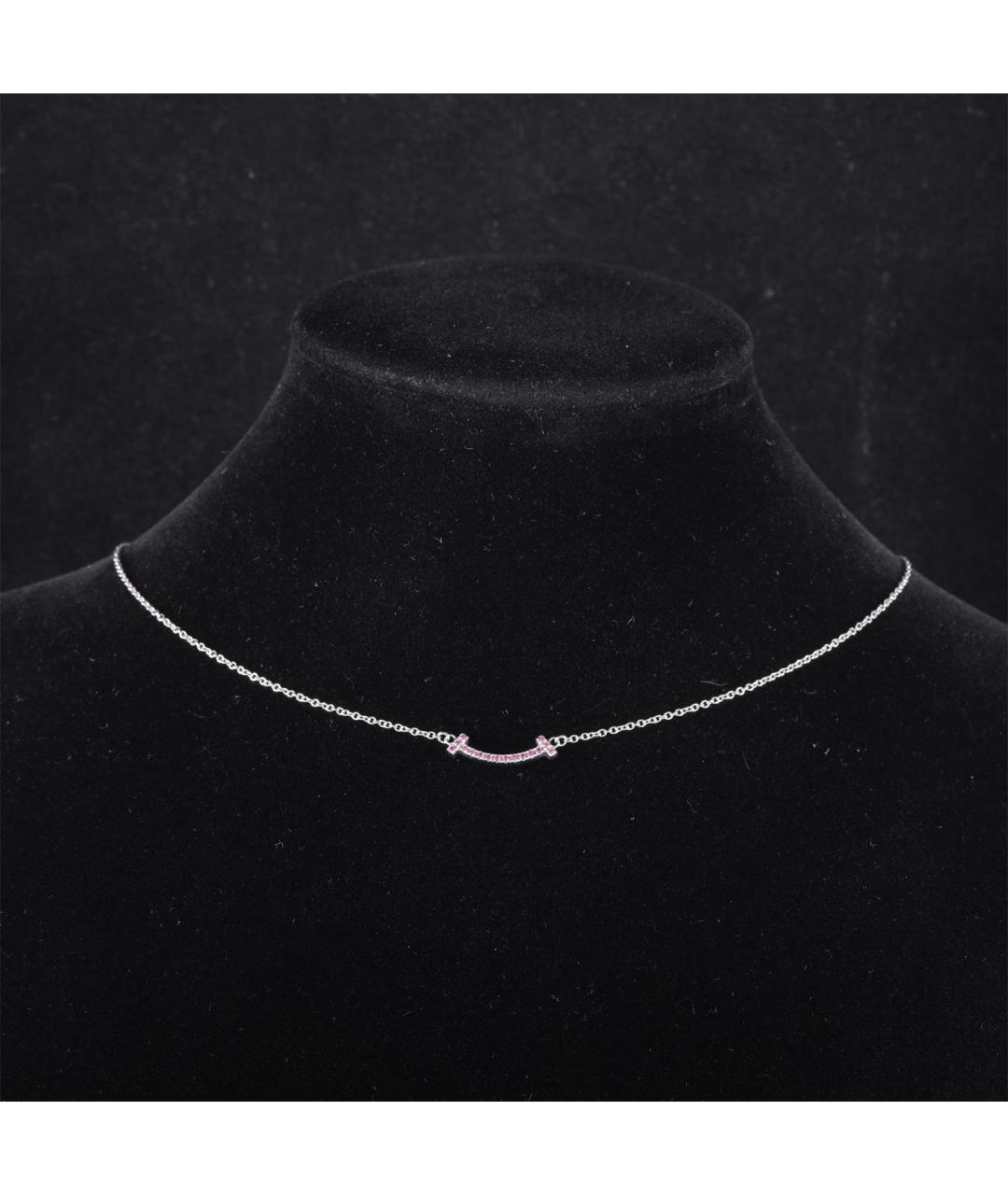 TIFFANY&CO Серебряное колье из белого золота, фото 7